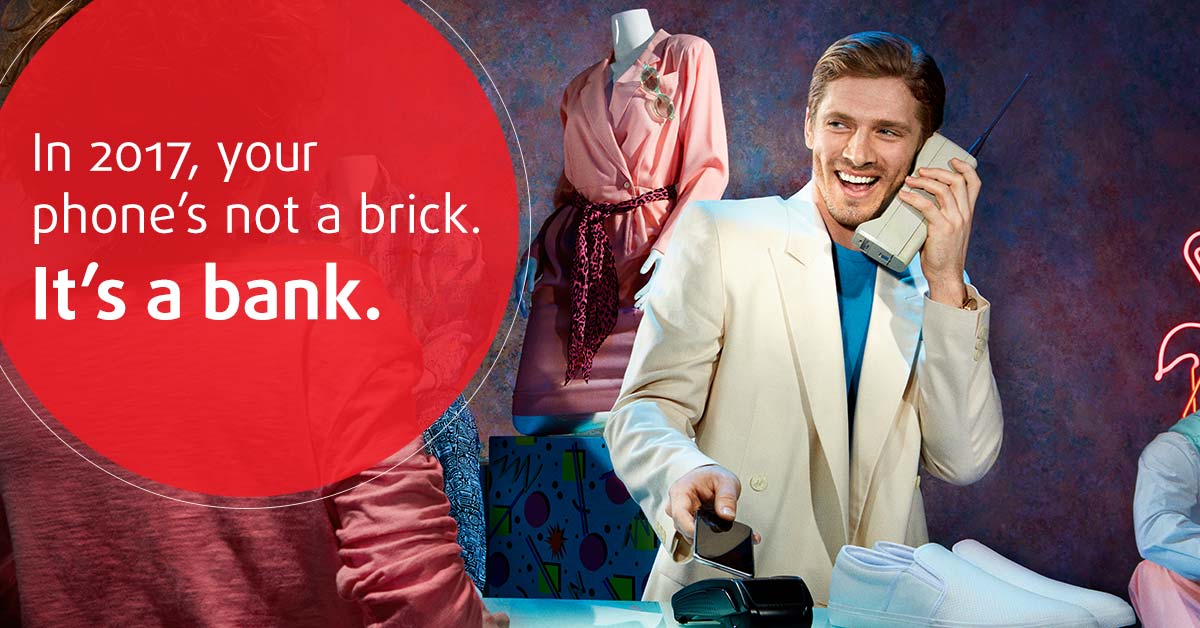 Bank fees are such a throwback.